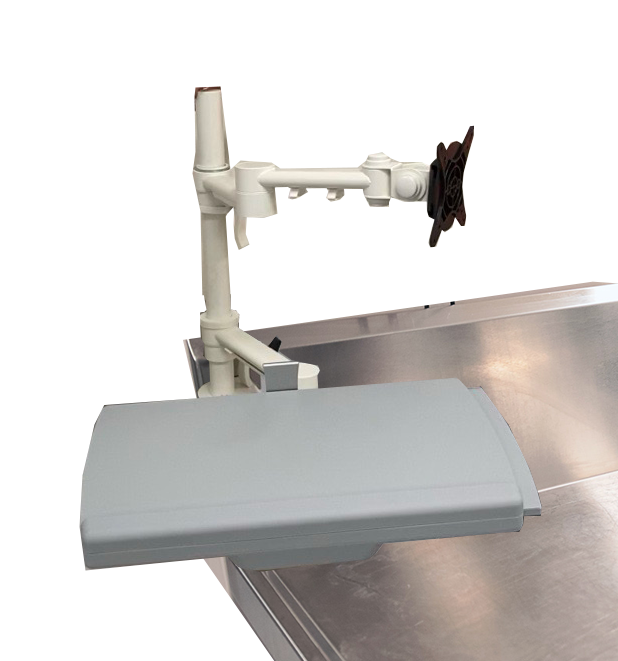 Add on Monitor Bracket for Splashback (Hooks On)