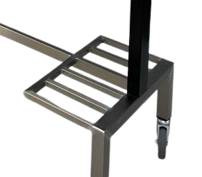 [AO-Chemical-Rack] Sink-Mounted Chemical Rack – 550mm x 250mm (21.7" x 9.8"), Stainless Steel Add-On