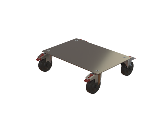 [SP1001.1-SS] Dolly Trolley – Stainless Steel, 600mm x 400mm (23.6" x 15.7")